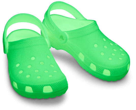 Crocs Kids Classic Glow Clog - Glow Green