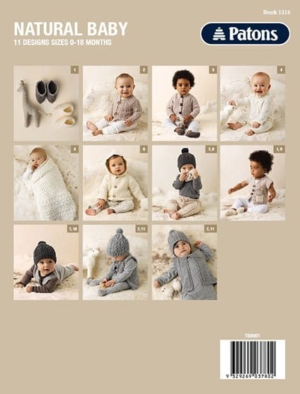 Load image into Gallery viewer, Patons Pattern Book - Natural Baby
