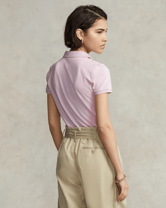 Ralph Lauren Womens Slim Polo - Pink