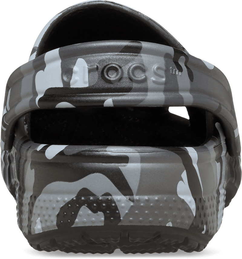 Load image into Gallery viewer, Crocs Toddlers Camouflage Classic Clog - Black/Slate Grey
