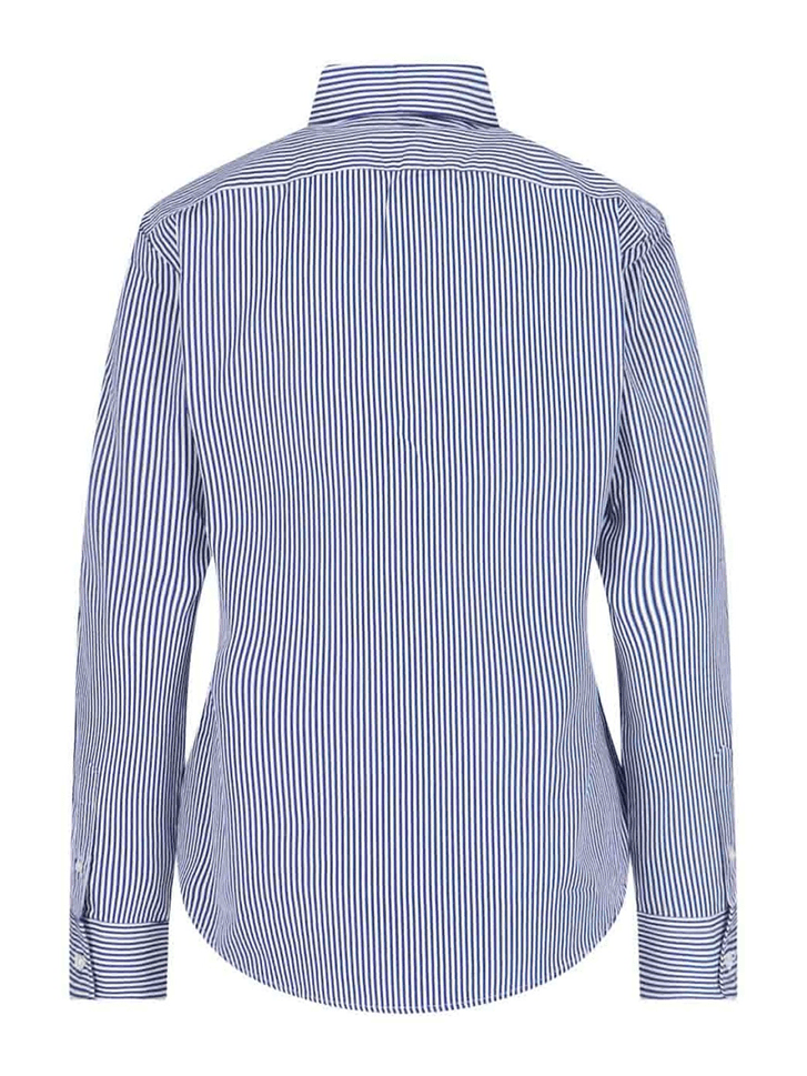 Load image into Gallery viewer, Ralph Lauren Womens Striped Shirt - Blue/White
