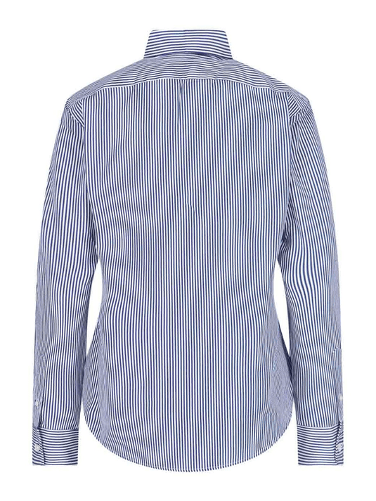 Ralph Lauren Womens Striped Shirt - Blue/White