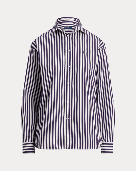 Ralph Lauren Womens Striped Cotton Shirt