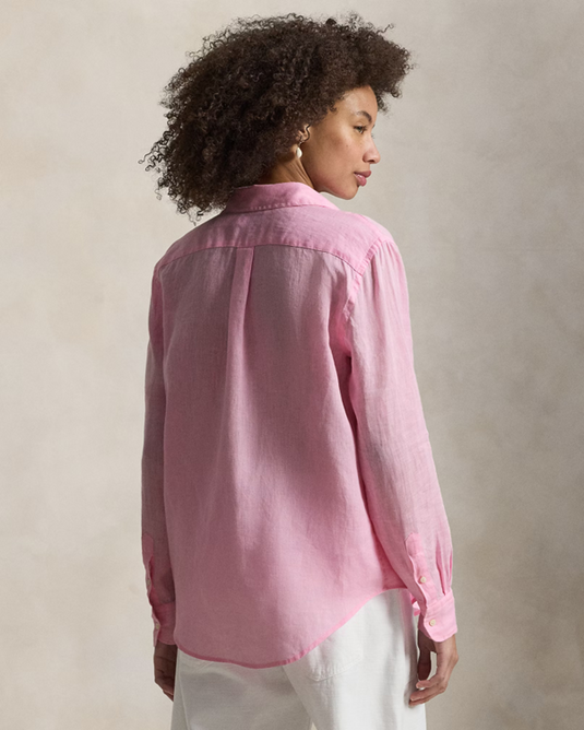 Polo Ralph Lauren Womens Classic Fit Linen Shirt