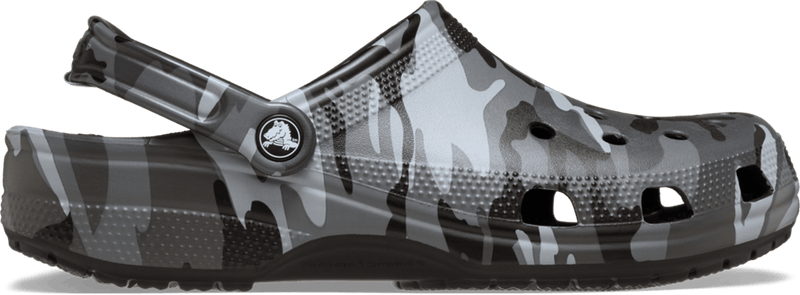 Load image into Gallery viewer, Crocs Classic Camouflage Croc - Black/Slate Grey
