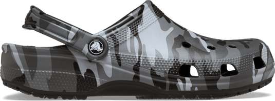 Crocs Classic Camouflage Croc - Black/Slate Grey