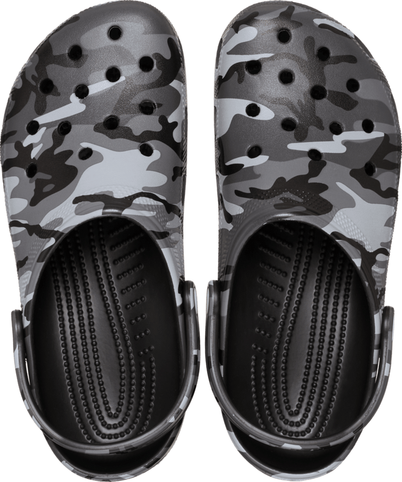 Load image into Gallery viewer, Crocs Classic Camouflage Croc - Black/Slate Grey
