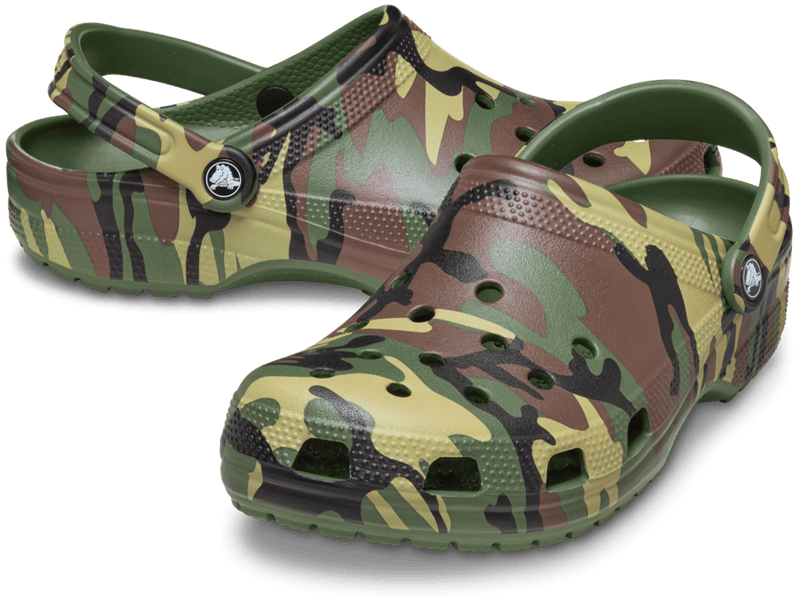 Load image into Gallery viewer, Crocs Classic Camouflage Croc - Army Green
