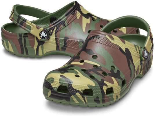 Crocs Classic Camouflage Croc - Army Green