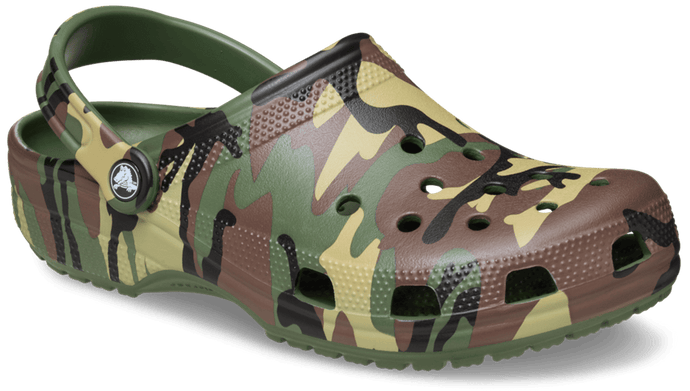 Crocs Classic Camouflage Croc - Army Green