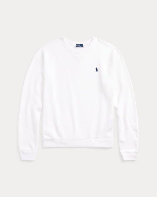 Ralph Lauren Womens Fleece Crewneck Pullover