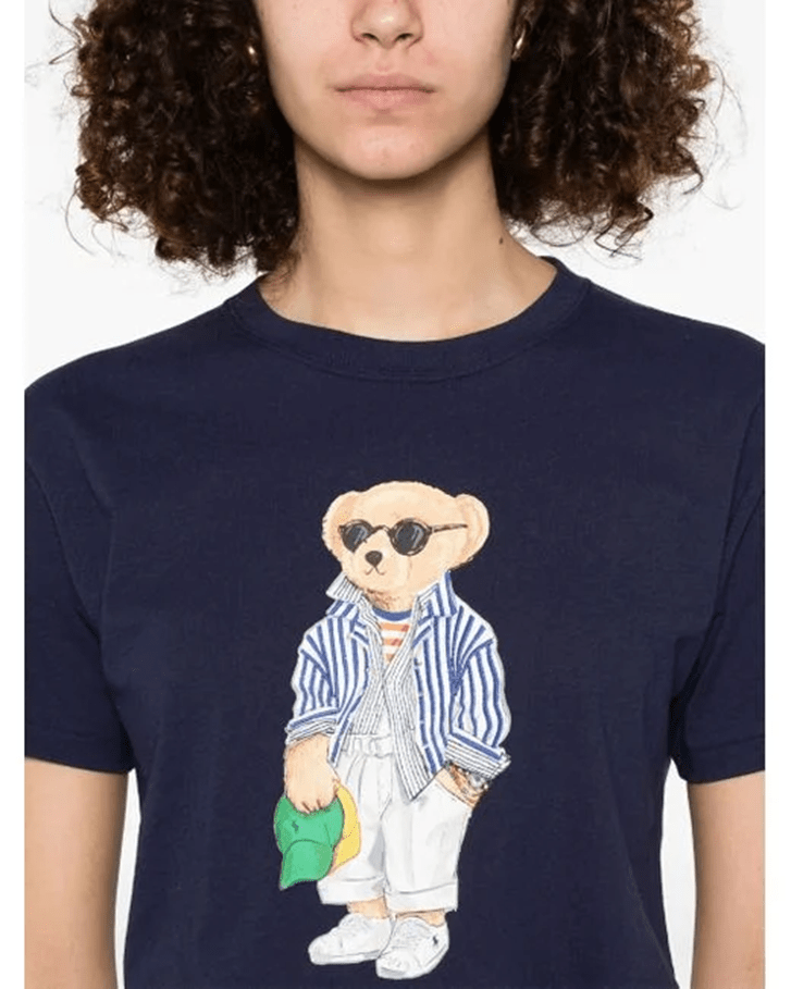 Load image into Gallery viewer, Ralph Lauren Womens Polo Bear Cotton Jersey Tee
