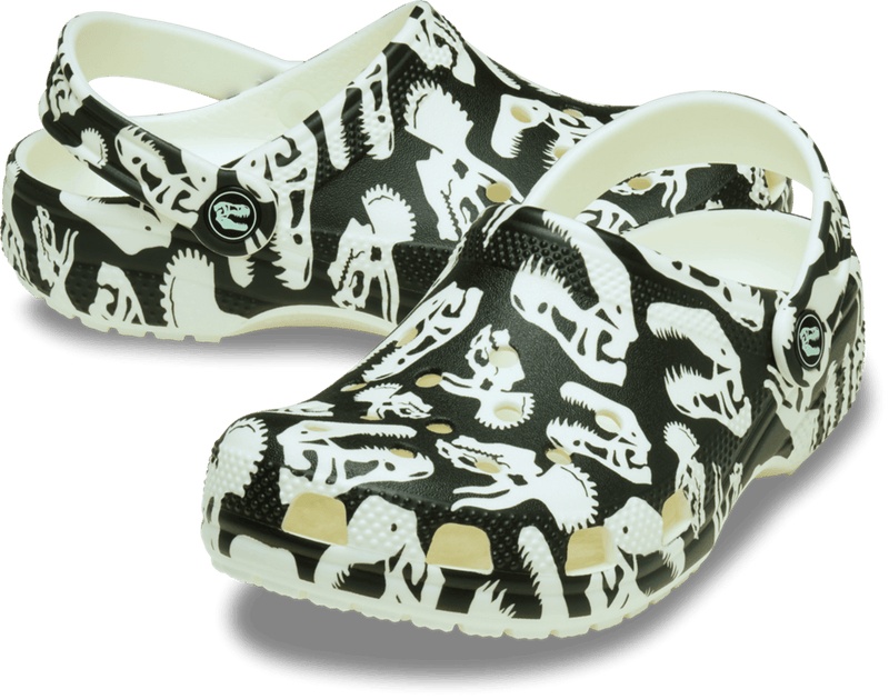 Load image into Gallery viewer, Crocs Kids Classic Glow Dino Clog
