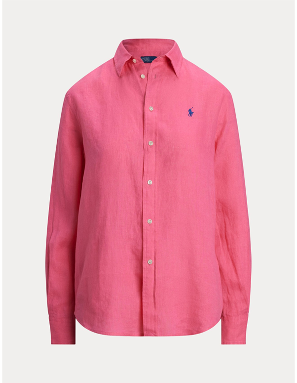 Load image into Gallery viewer, Polo Ralph Lauren Womens Classic Fit Linen Shirt
