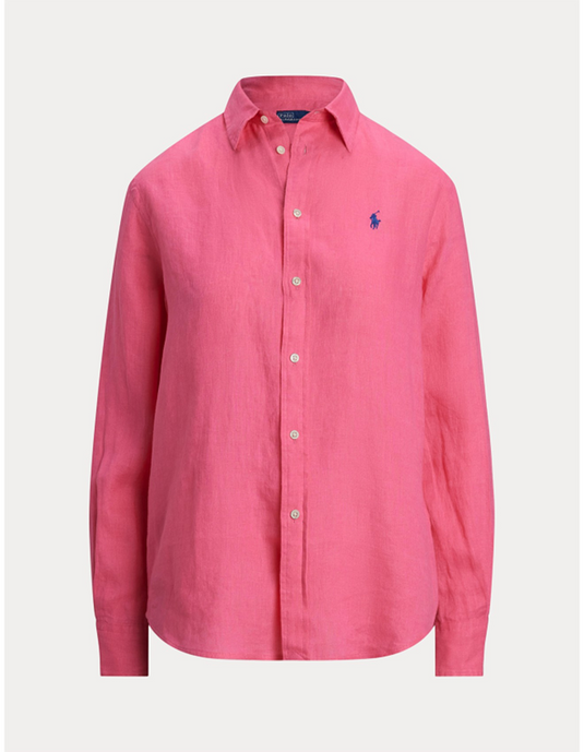 Polo Ralph Lauren Womens Classic Fit Linen Shirt