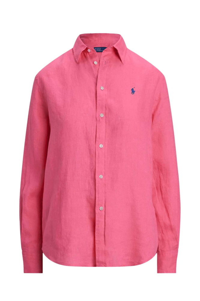 Load image into Gallery viewer, Ralph Lauren Womens Classic Fit Linen Shirt
