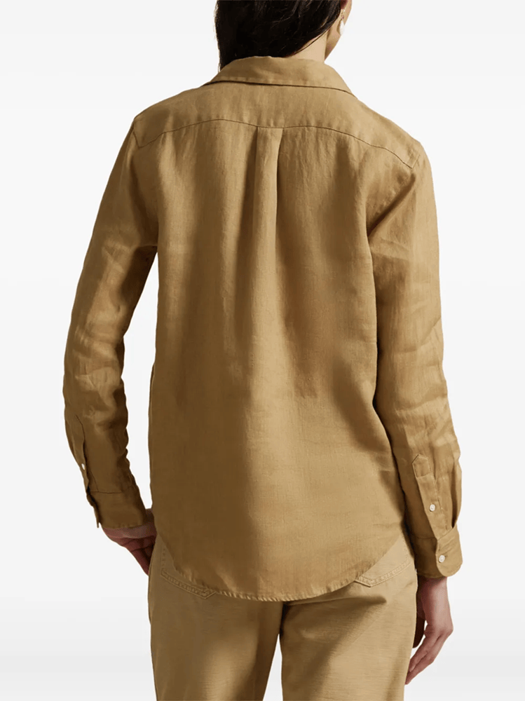 Load image into Gallery viewer, Ralph Lauren Womens Classic Fit Linen Shirt
