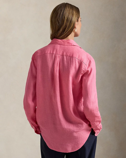 Polo Ralph Lauren Womens Classic Fit Linen Shirt