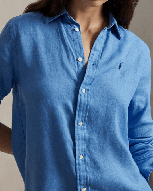 Polo Ralph Lauren Womens Classic Fit Linen Shirt