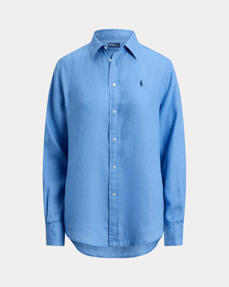 Load image into Gallery viewer, Polo Ralph Lauren Womens Classic Fit Linen Shirt
