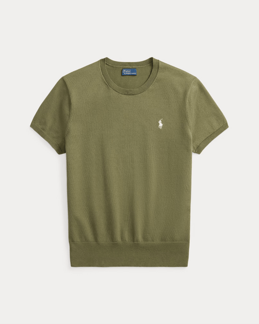 Polo Ralph Lauren Womens Short-Sleeve Crewneck Sweater