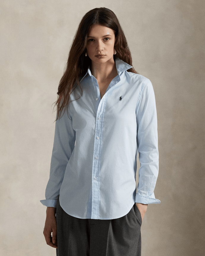 Load image into Gallery viewer, Ralph Lauren Womens Classic Fit Cotton Twill Shirt
