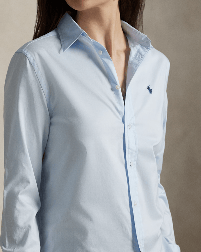 Load image into Gallery viewer, Ralph Lauren Womens Classic Fit Cotton Twill Shirt
