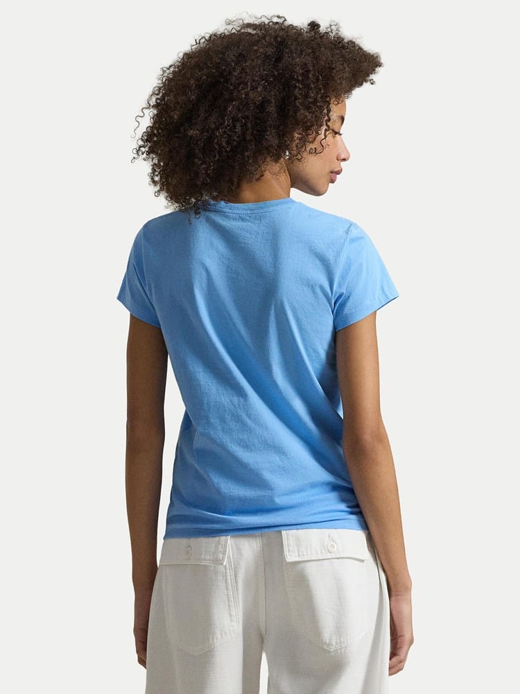 Load image into Gallery viewer, Polo Ralph Lauren Womens Cotton Jersey Crewneck Tee
