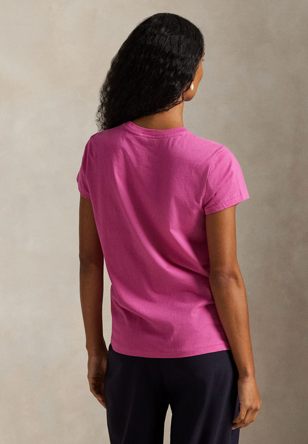 Load image into Gallery viewer, Polo Ralph Lauren Womens Cotton Jersey Crewneck Tee
