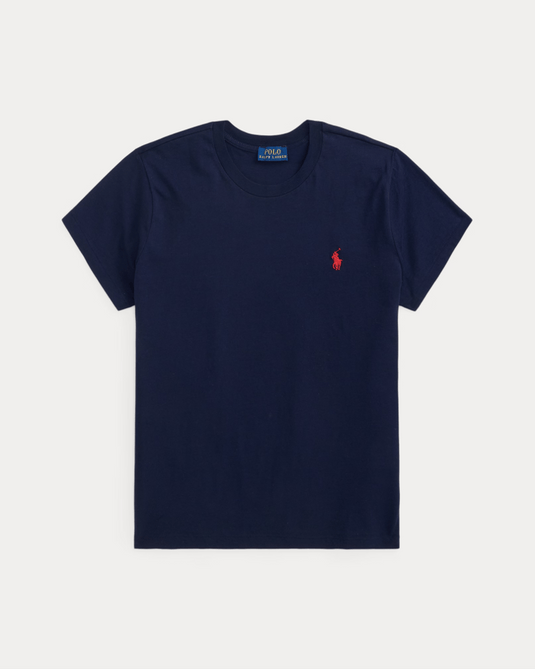 Polo Ralph Lauren Womens Classic Fit Cotton Jersey Crewneck Tee