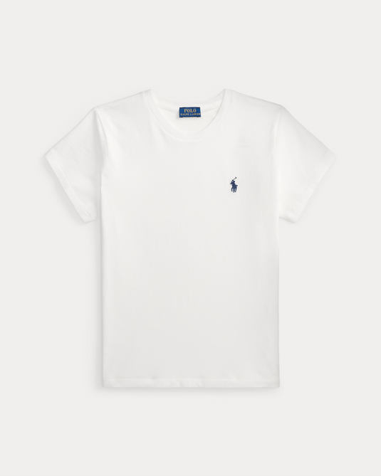 Polo Ralph Lauren Womens Classic Fit Cotton Jersey Crewneck Tee