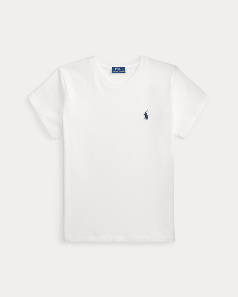Load image into Gallery viewer, Polo Ralph Lauren Womens Classic Fit Cotton Jersey Crewneck Tee
