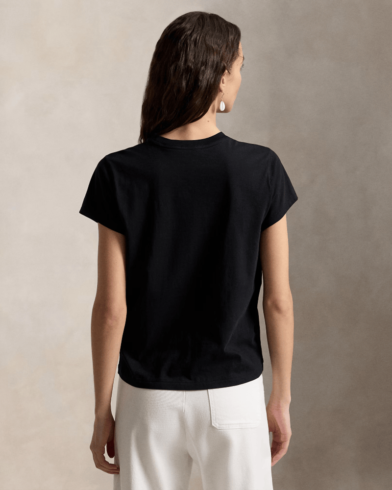 Load image into Gallery viewer, Polo Ralph Lauren Womens Classic Fit Cotton Jersey Crewneck Tee
