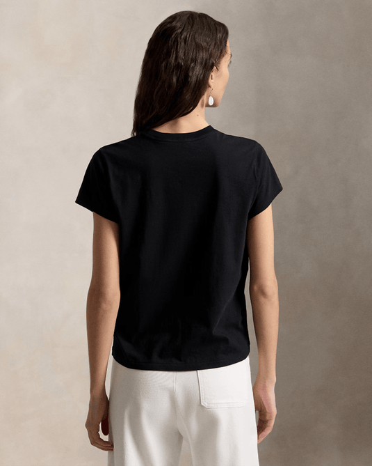 Polo Ralph Lauren Womens Classic Fit Cotton Jersey Crewneck Tee