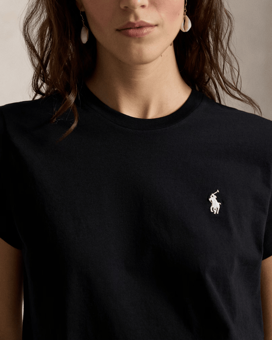 Polo Ralph Lauren Womens Classic Fit Cotton Jersey Crewneck Tee