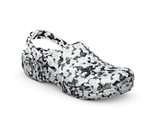 Crocs Classic Confetti Clog - Black/White
