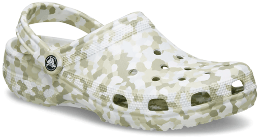 Crocs Classic Confetti Clog - Summit White/Multi