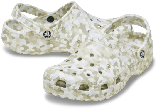 Crocs Classic Confetti Clog - Summit White/Multi