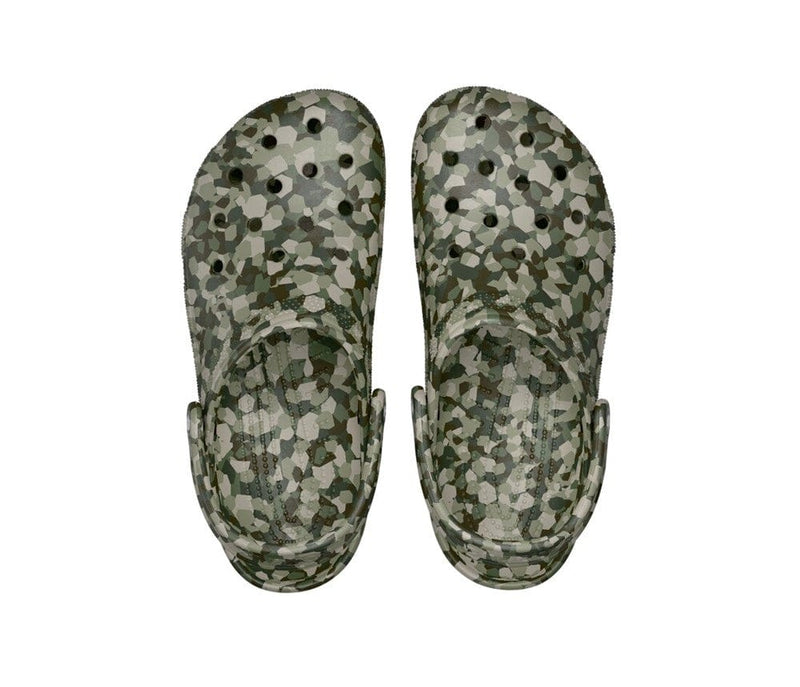 Load image into Gallery viewer, Crocs Classic Confetti Clog - Army Green
