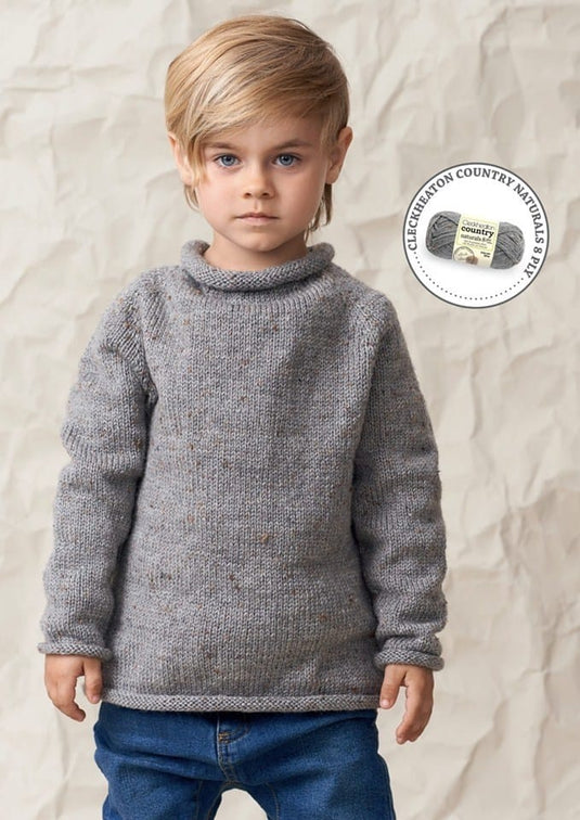 Cleckheaton Pattern Book - Seamless Sweater