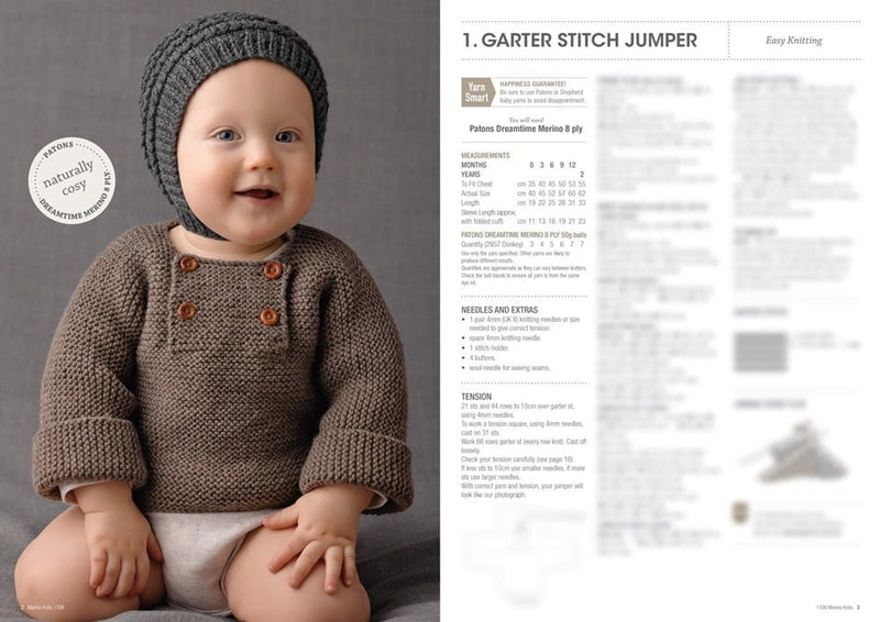 Load image into Gallery viewer, Patons Pattern Book - Merino Baby
