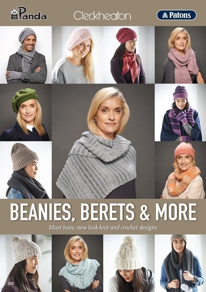 Load image into Gallery viewer, Panda Pattern Book - Beanies, Berets and More
