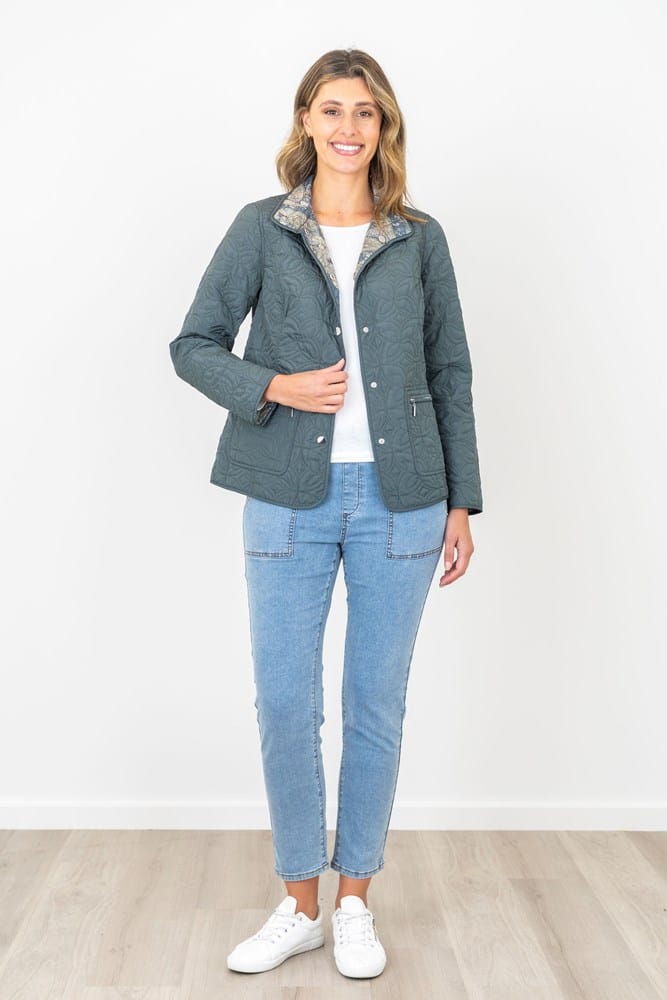 Load image into Gallery viewer, Renoma Womens Noah Reversible Printed Jacket
