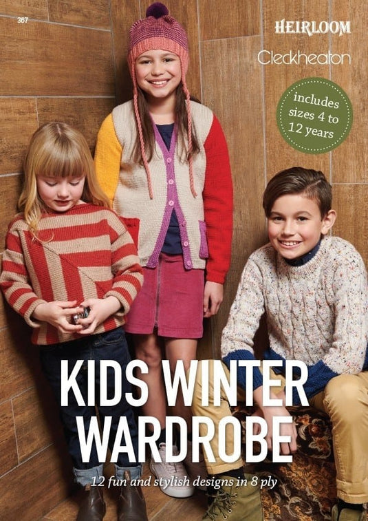 Patons Knitting Pattern Book - Kids Winter Wardrobe