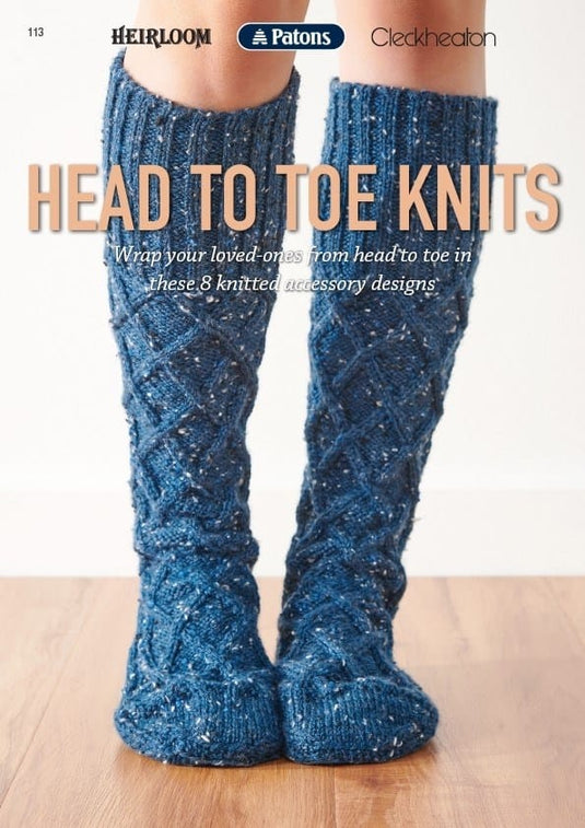 Patons Pattern Book - Heat to Toe Knits