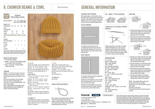 Patons Pattern Book - Heat to Toe Knits