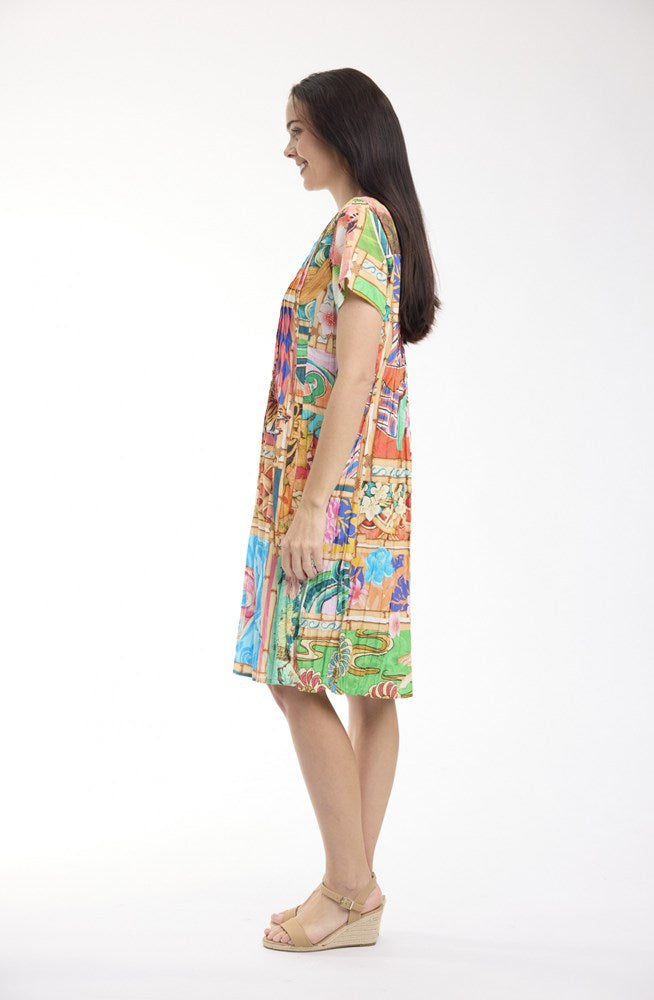 Load image into Gallery viewer, Orientique Womens Garniers Dress Easy Fit
