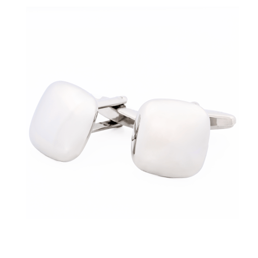 Load image into Gallery viewer, Cudworth Rhodium Plated Cufflinks
