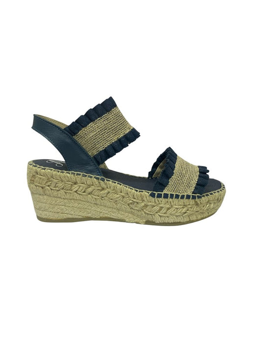 Juncal Aguirre Womens Blue Mica Espadrilles