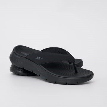 Load image into Gallery viewer, Skechers Mens GO Walk Flex Vallejo - Black/Black
